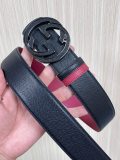 Gucci Fashion Versatile Interlocking Double G Belt 40MM