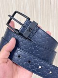Louis Vuitton Fashion Versatile Leather Belt 35MM