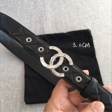 Chanel Fashion CC Versatile Sheepskin Belt 30MM