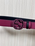 Gucci Fashion Versatile Interlocking Double G Belt 40MM