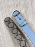 Gucci Fashion Versatile Double Sided Leather Belt 30MM