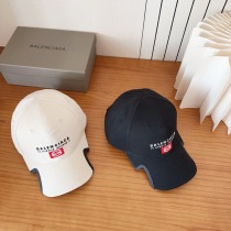 Balenciaga Classic Embroidered Baseball Hat Couple's Versatile Duck Tongue Hat