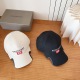 Balenciaga Classic Embroidered Baseball Hat Couple's Versatile Duck Tongue Hat