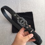 Chanel Fashion CC Versatile Sheepskin Belt 30MM