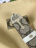 Gucci Fashion Versatile Double sided Leather Belt 30MM