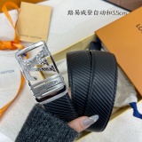 Louis Vuitton Classic Fashion Versatile Leather Belt 35MM