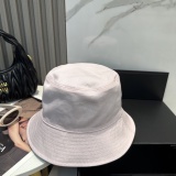 Chanel Couple Fashion Versatile Embroidered Logo Double Sided Fisherman's Hat