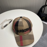 Burberry Fashion Embroidered Logo Baseball Hat Couple Versatile Duck Tongue Hat