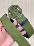 Gucci Fashion Versatile Interlocking Double G Belt 40MM