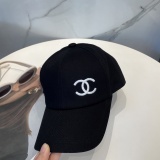 Chanel Fashion Embroidered Logo Double Sided Baseball Hat Couple Versatile Duck Tongue Hat
