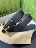 Gucci Fashion Versatile Double Sided Belt 30MM