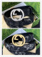 Gucci Retro Camouflage Double G Canvas Belt 40MM