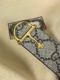 Gucci Fashion Versatile Double Sided Leather Belt 30MM