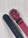 Gucci Fashion Versatile Interlocking Double G Belt 40MM