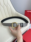 Cartier Fashion Casual Versatile Double Sided Leather Belt 35MM