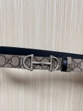 Gucci Fashion Casual Versatile Double Sided Belt 30MM