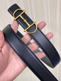 Gucci Classic Horseneck Buckle Casual Versatile Double Sided Belt 30MM