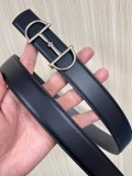 Gucci Classic Horseneck Buckle Casual Versatile Double Sided Belt 30MM