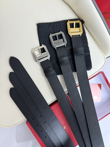 Cartier Fashion Casual Versatile Leather Belt 35MM