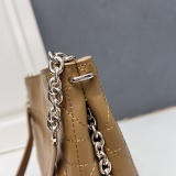 Dior Classic Checkered Leather Crossbody Bag Shoulder Bag Size: 25 x 21 x 6.5CM