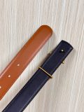 Gucci Classic Horseneck Buckle Casual Versatile Double Sided Belt 30MM