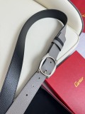 Cartier Fashion Casual Versatile Double Sided Leather Belt 35MM