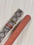 Gucci Fashion Casual Versatile Double Sided Belt 30MM