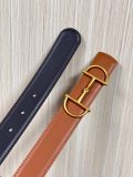 Gucci Classic Horseneck Buckle Casual Versatile Double Sided Belt 30MM
