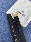 Chanel Classic Double C Casual Versatile Sheepskin Belt 30MM