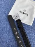 Chanel Classic Double C Casual Versatile Sheepskin Belt 30MM