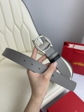 Cartier Fashion Casual Versatile Double Sided Leather Belt 35MM