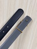 Gucci Classic Horseneck Buckle Casual Versatile Double Sided Belt 30MM