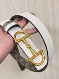 Gucci Fashion Casual Versatile Double Sided Belt 30MM