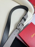 Cartier Fashion Casual Versatile Double Sided Leather Belt 35MM