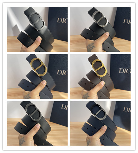 Dior Classic CD Buckle Casual Versatile Belt 35MM