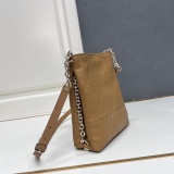 Dior Classic Checkered Leather Crossbody Bag Shoulder Bag Size: 21 x 18 x 6.5CM