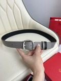 Cartier Fashion Casual Versatile Double Sided Leather Belt 35MM