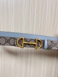 Gucci Fashion Casual Versatile Double Sided Belt 30MM