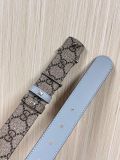 Gucci Fashion Casual Versatile Double Sided Belt 30MM
