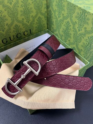 Gucci Fashion Casual Versatile Double Sided Belt 30MM