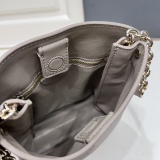 Dior Classic Checkered Leather Crossbody Bag Shoulder Bag Size: 21 x 18 x 6.5CM