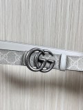 Gucci Classic GG Buckle Casual Versatile Belt 30MM