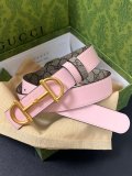 Gucci Fashion Casual Versatile Double Sided Belt 30MM