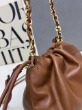 Loewe Fashion Versatile Cloud Bag Sheepskin Handbag Crossbody Bag Size: 32 x 20 x 10 CM