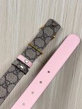 Gucci Fashion Casual Versatile Double Sided Belt 30MM
