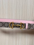 Gucci Fashion Casual Versatile Double Sided Belt 30MM