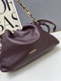 Loewe Fashion Versatile Cloud Bag Sheepskin Handbag Crossbody Bag Size: 32 x 20 x 10 CM