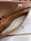 Chanel Fashion Versatile Leather Tote Handbag Crossbody Bag Size: 29 x 16 x 12 CM