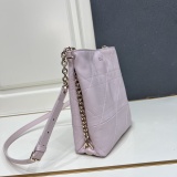 Dior Classic Checkered Leather Crossbody Bag Shoulder Bag Size: 21 x 18 x 6.5CM