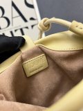 Loewe Fashion Mini Versatile Cloud Bag Sheepskin Handbag Crossbody Bag Size: 14 x 16 x 5 CM